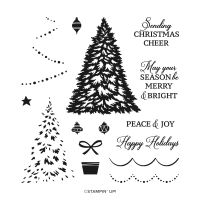 Trimming The Tree Photopolymer Stamp Set (English)