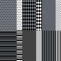 Black & White Designs 12" X 12" (30.5 X 30.5 Cm) Designer Series Paper