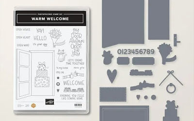 Warm Welcome Stamp Set – Early release from the new catalog coming in January