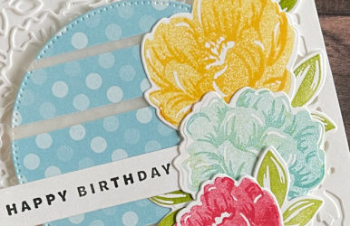 Stampin’ Up! Two Tone Flora