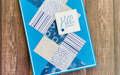 Stampin’ Up! Nature’s Prints Blog Hop Using Squares April