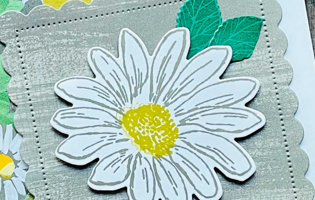 Stampin’ Up Cheerful Daisies In-Color Card 3