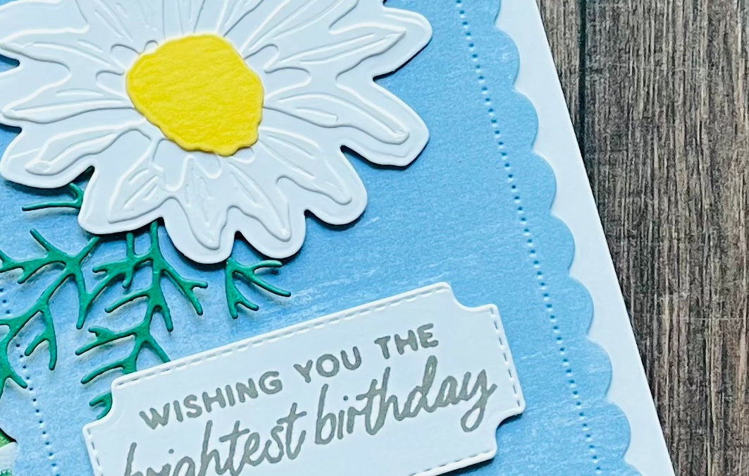 Stampin’  Up! Cheerful Daisies with the New In-Colors