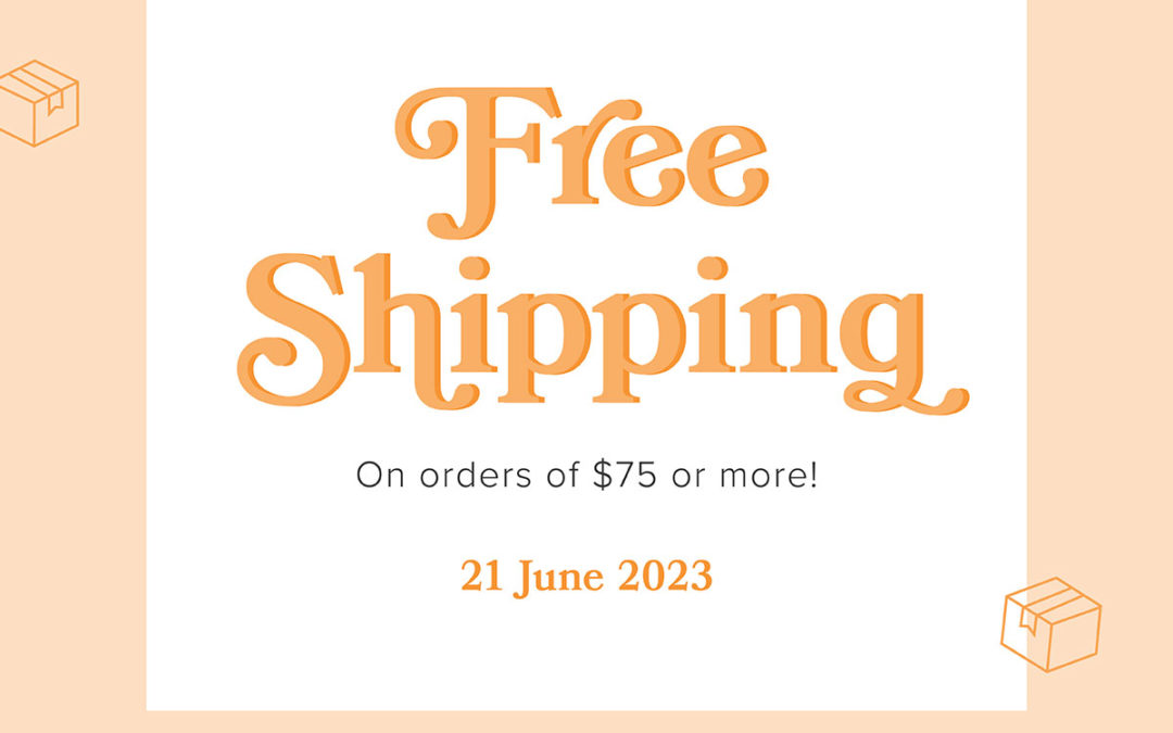 Stampin’ Up! Free Shipping