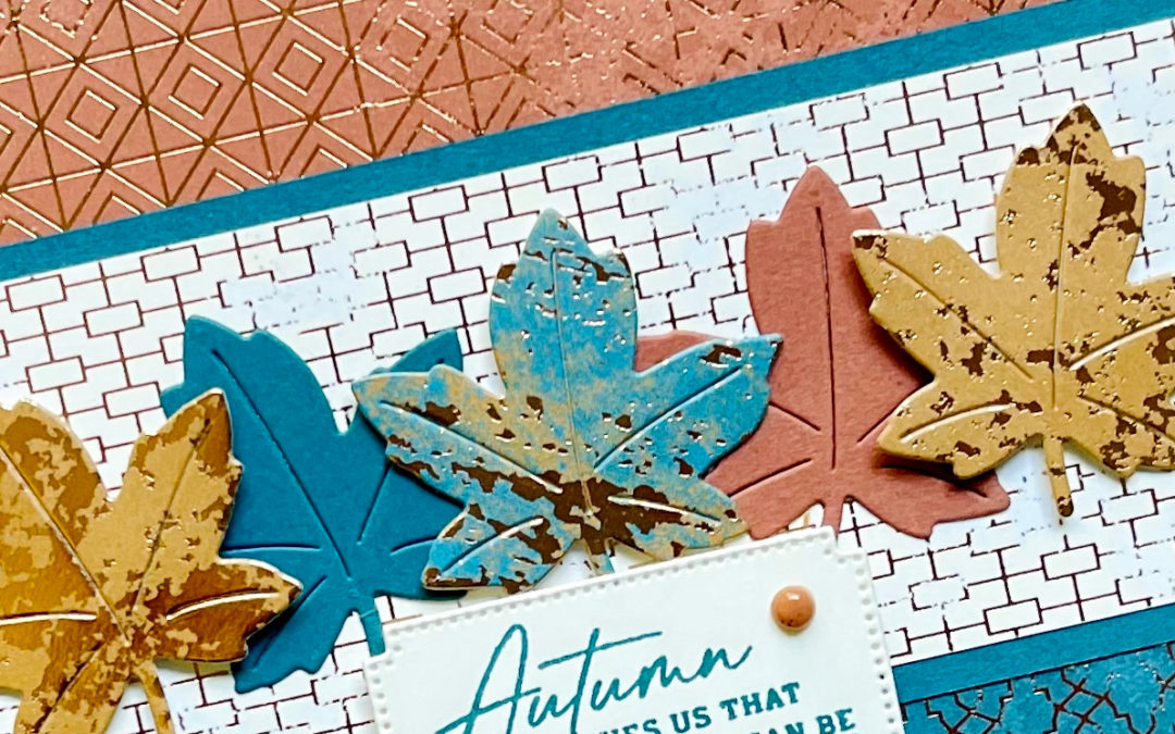 Stampin’ Up! October Thank You Cards using Autumn Leaves