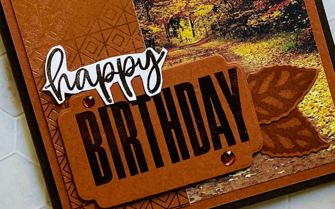 Stampin’ Up! All About Autumn Birthday