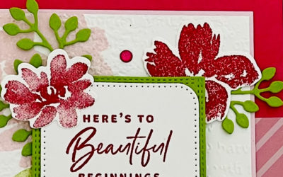 Stampin’ Up! Textured Floral Something Fancy