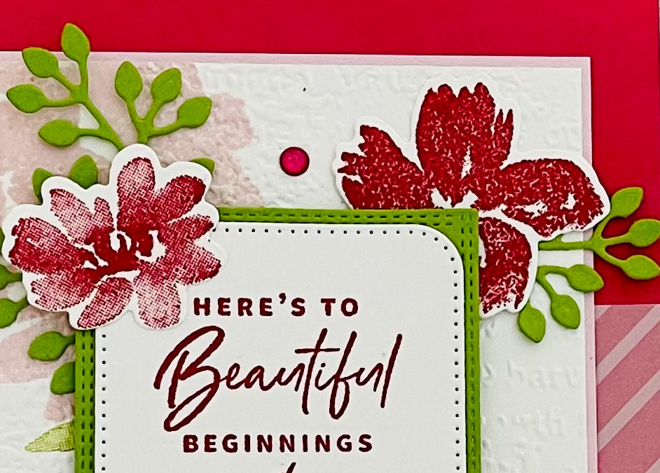 Stampin’ Up! Textured Floral Something Fancy