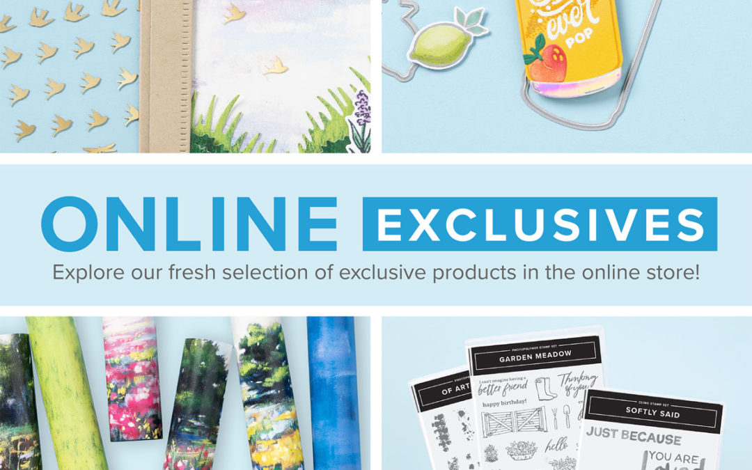 New OnLine Exclusives – Available Today!