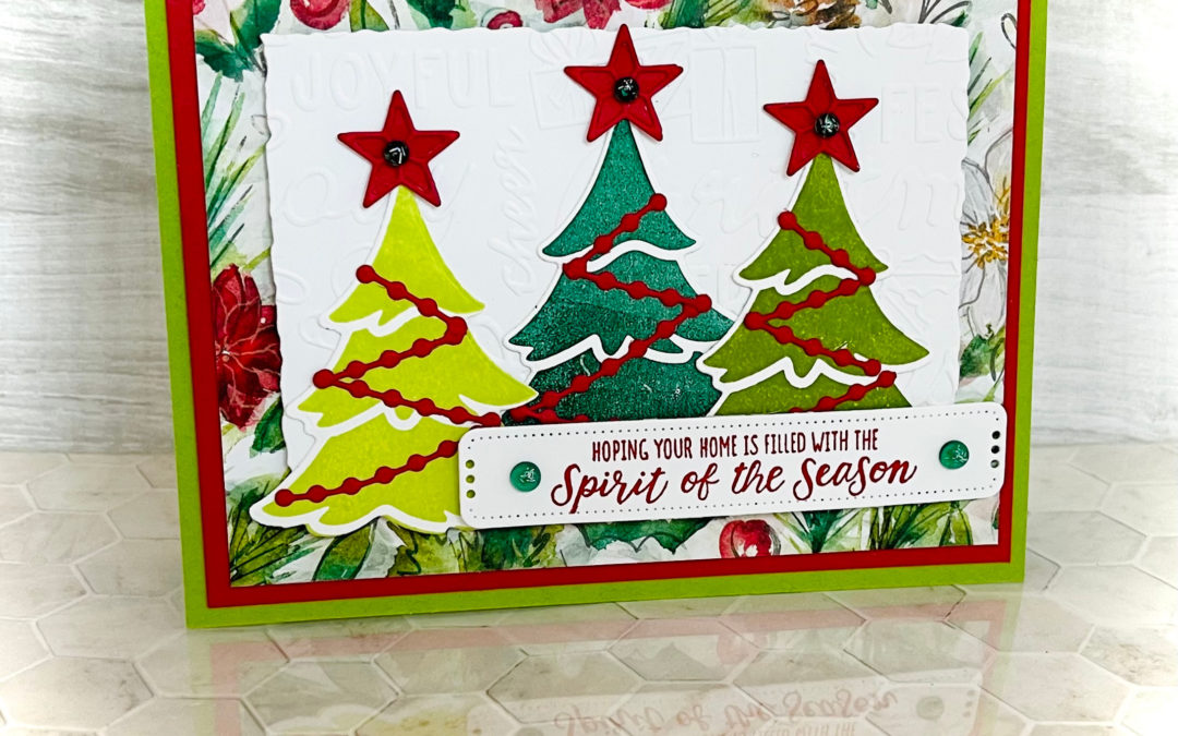 Stampin’ Up! Merriest Trees for Tech4Stampers Blog Hop