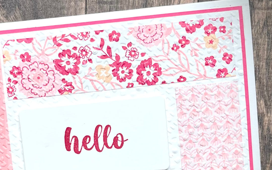 Stampin’ Up! Countryside Rose DSP – Sales Incentive