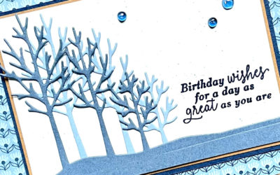 Stampin’ Up! Frosted Forest Birthday