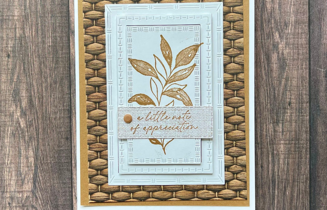 Stampin’ Up! Textured Notes