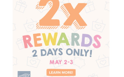 Coming May 2nd and May 3rd – Double Your Rewards