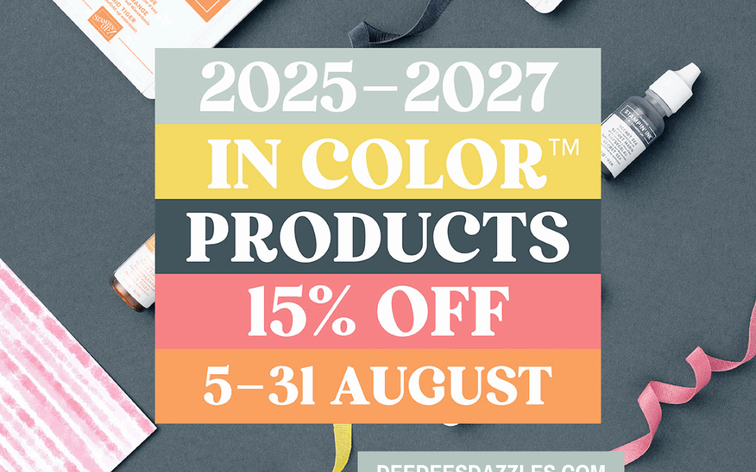 New In-Color Sale and Last Chance to Sale-a-brate