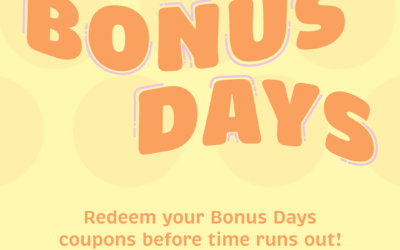 Stampin’ Up! Bonus Days