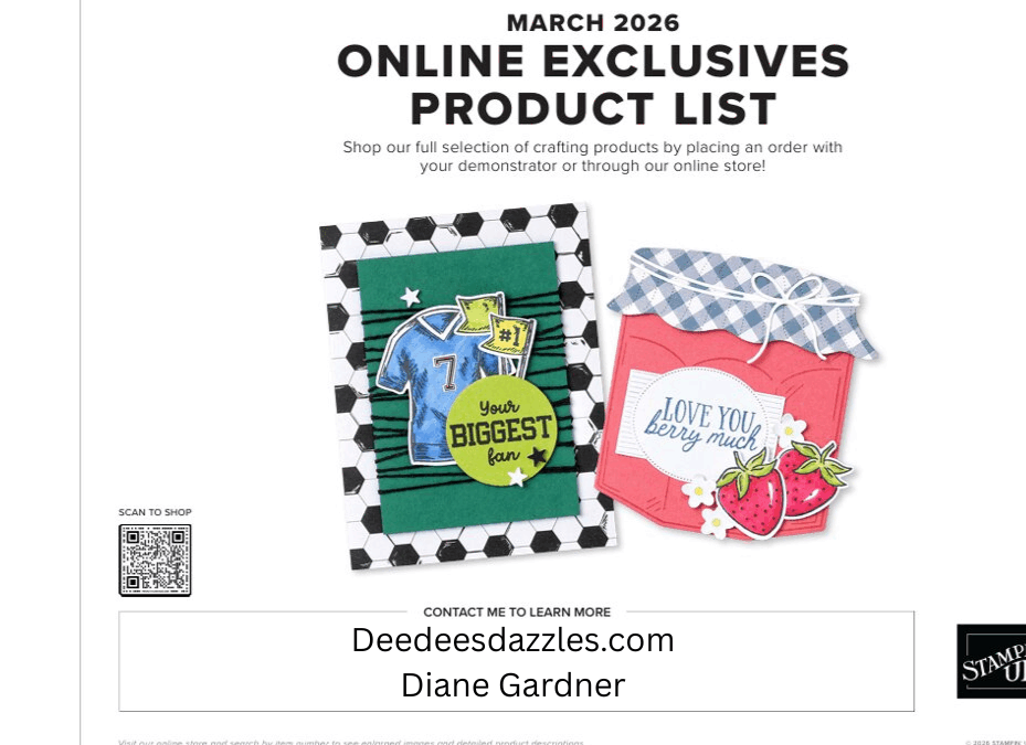 New On-Line Exclusives for March