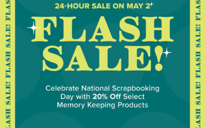FLASH SALE Coming on May 2